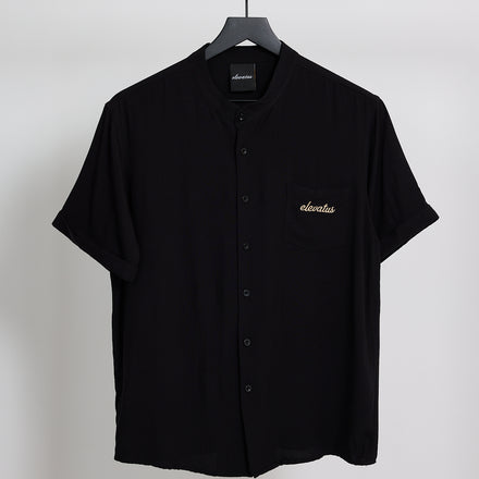 elevatus black & gold signature pocket shirt