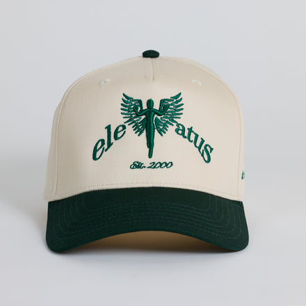 elevatus green x cream cap