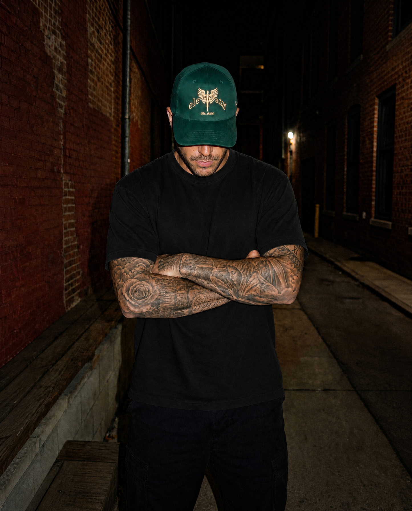 FOREST GREEN & KHAKI CAP