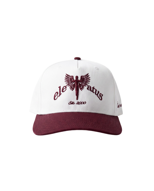 CRIMSON & WHITE CAP