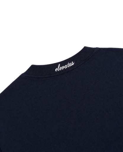 NAVY & WHITE TEE