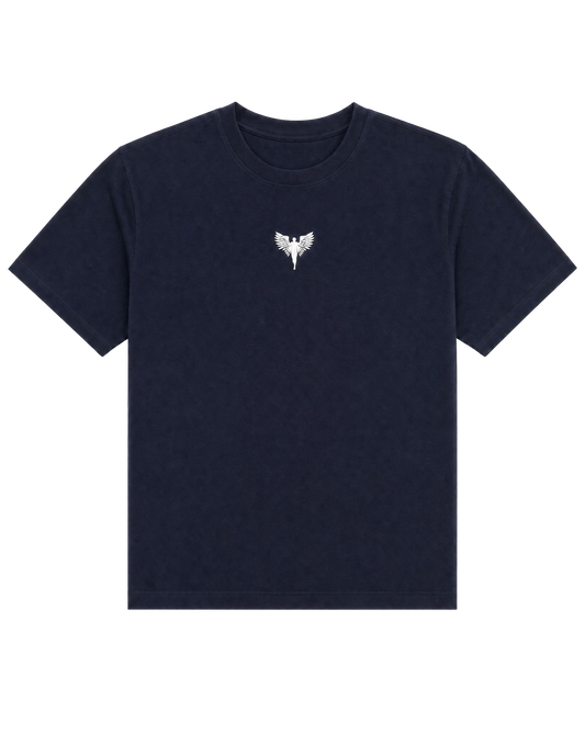 NAVY & WHITE TEE