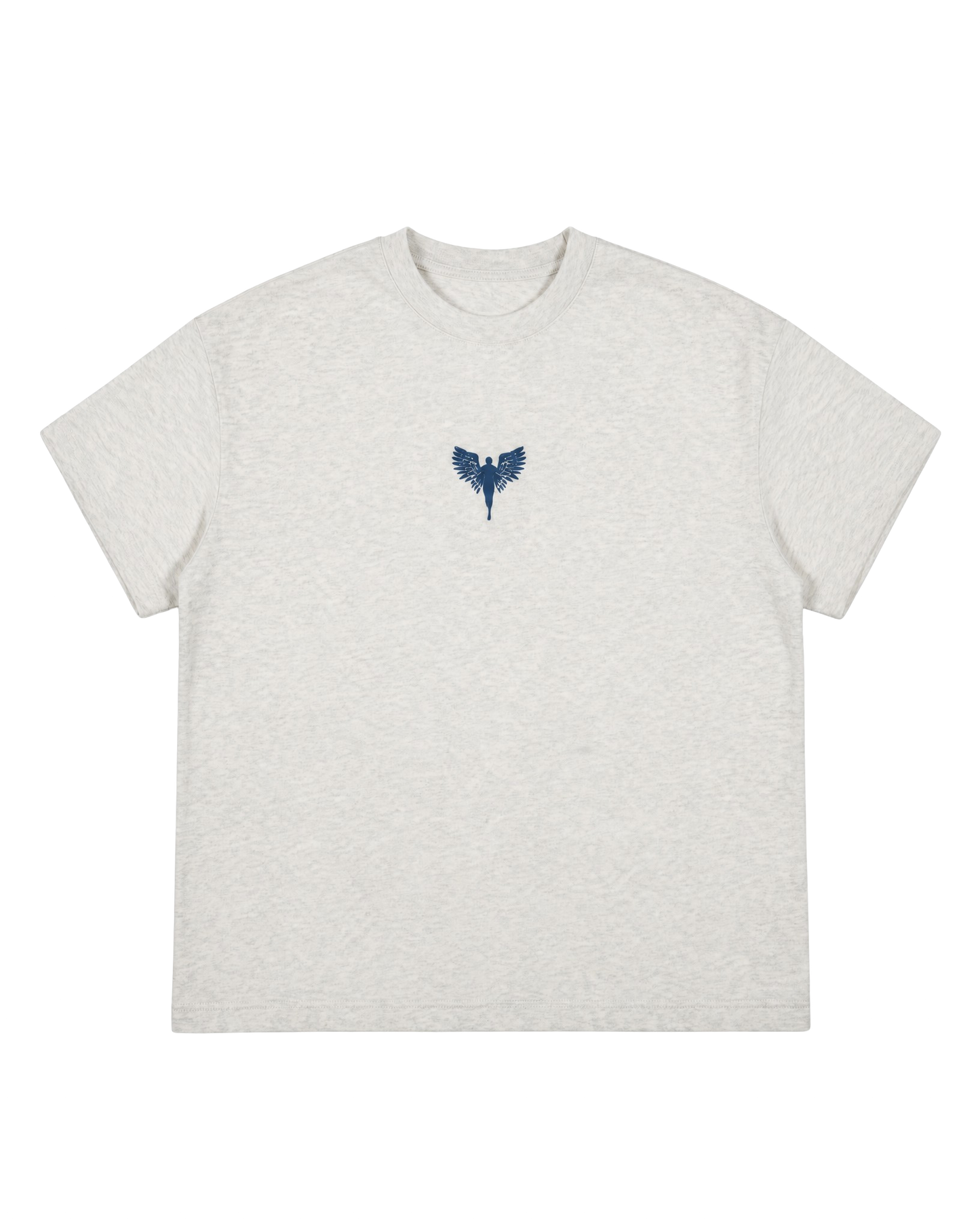 OAT GRAY & BLUE TEE