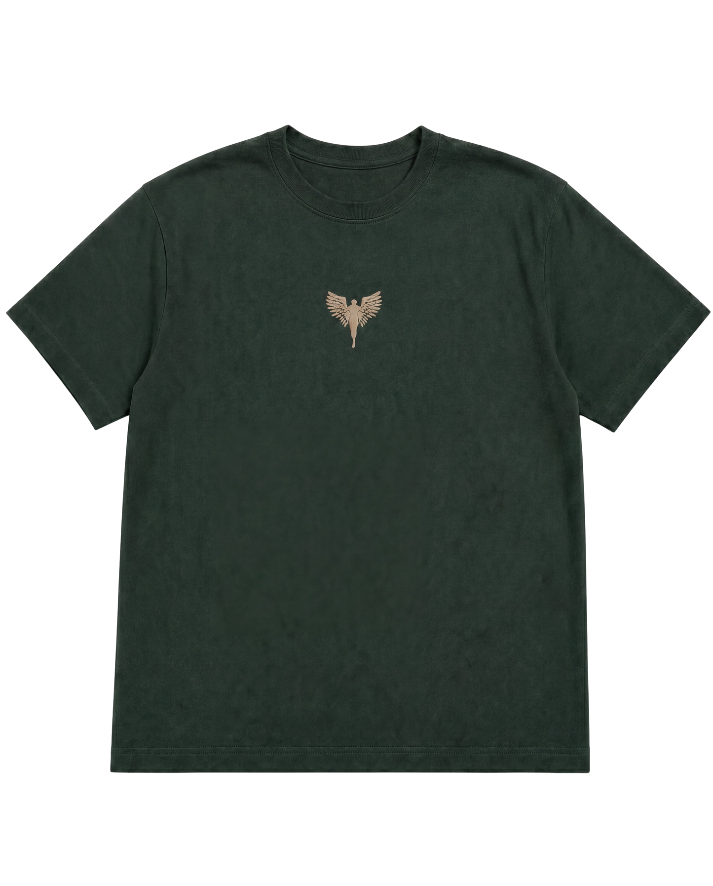 FOREST GREEN & KHAKI TEE