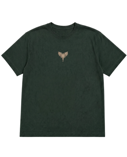FOREST GREEN & KHAKI TEE
